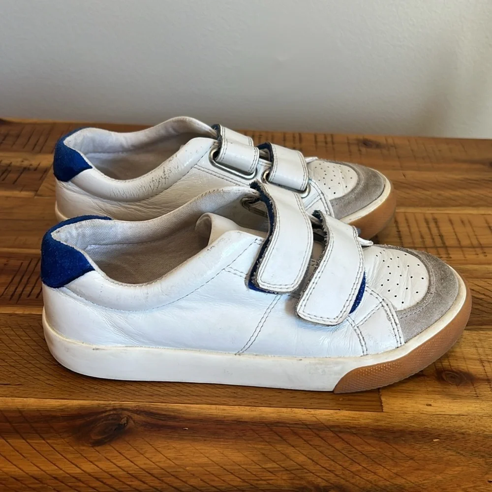 Mini Boden Boys Leather Low Tops